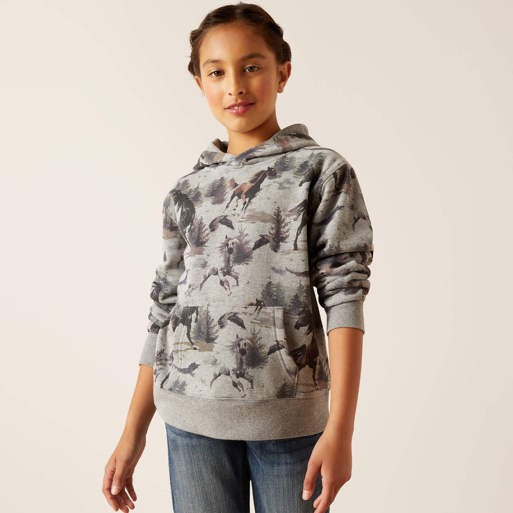 Girl's Ariat Misty Horse Hoodie #10047331