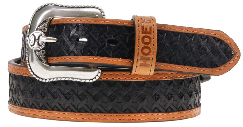 Men's Hooey Hands Up Western Belt #HMBLT064