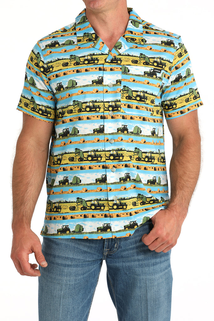 Men's Cinch Button Down Shirt #MTW1401050