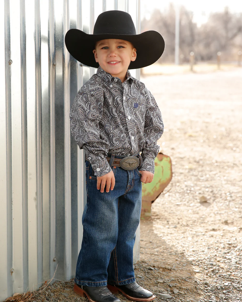Infant Boy's Cinch Button Down Shirt #MTW7062397 | High Country Western ...