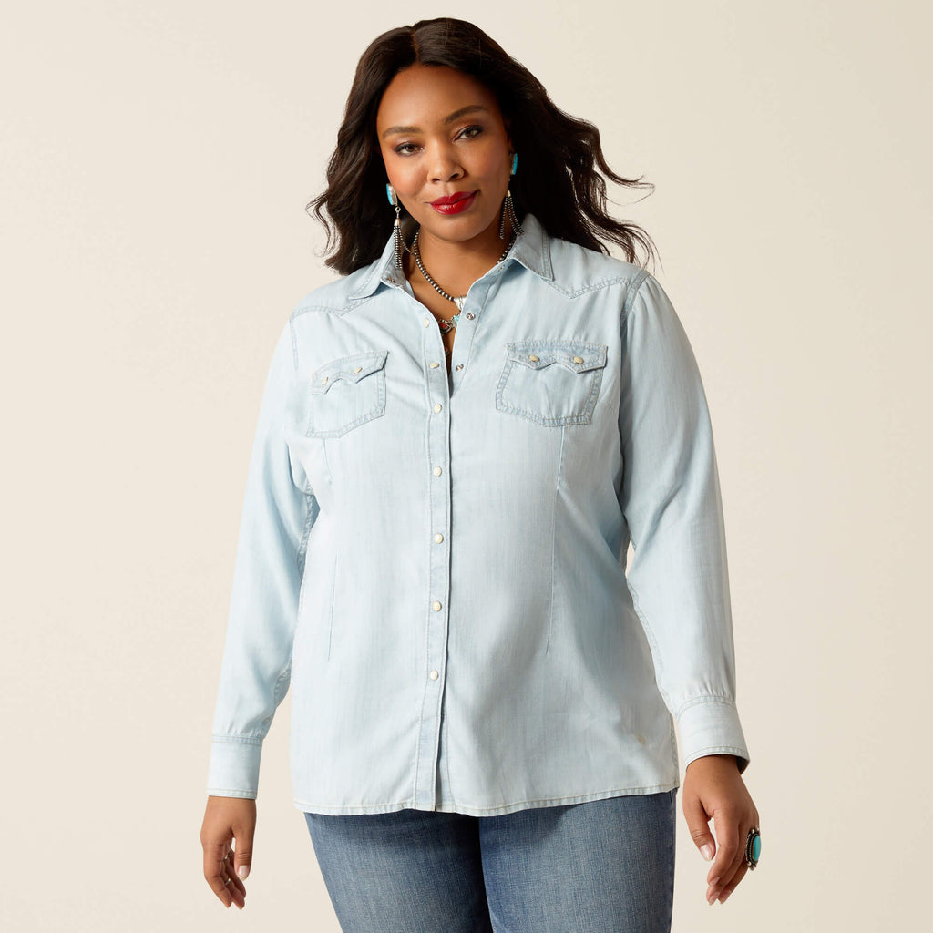 Women's Ariat Blues Snap Front Shirt #10051493X
