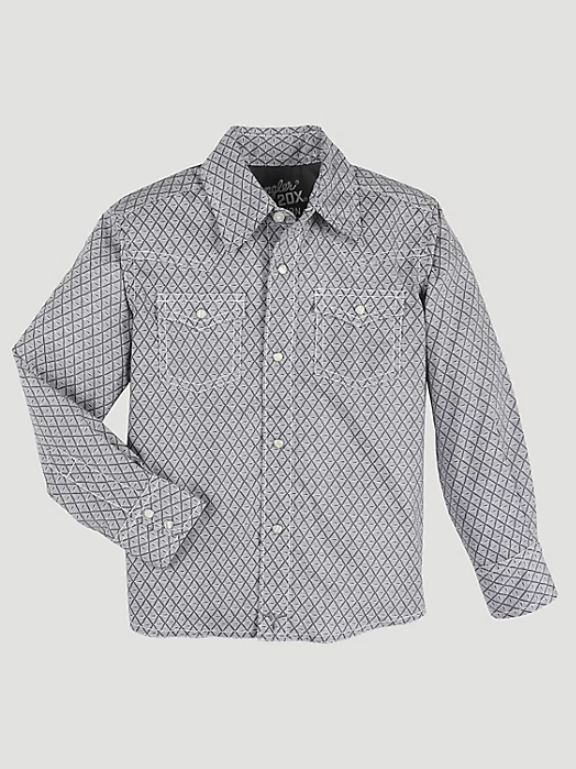 Boy's Wrangler 20X Advanced Comfort Snap Front Shirt #112330507