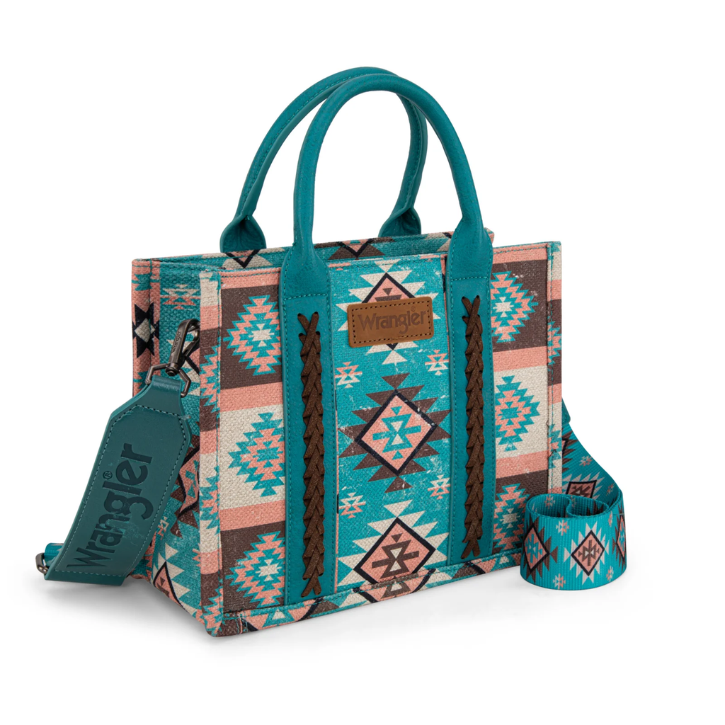 Women's Wrangler Dual Sided Print Tote/Crossbody #WG2209-8120S