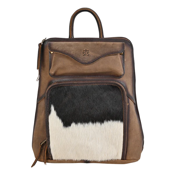 Women's STS Ranchwear Cowhide Sunny Backpack #STS30803