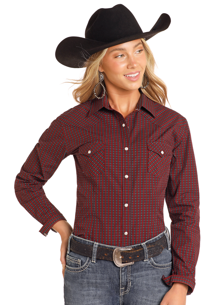Women's Rough Stock Snap Front Shirt #RWN2S04600