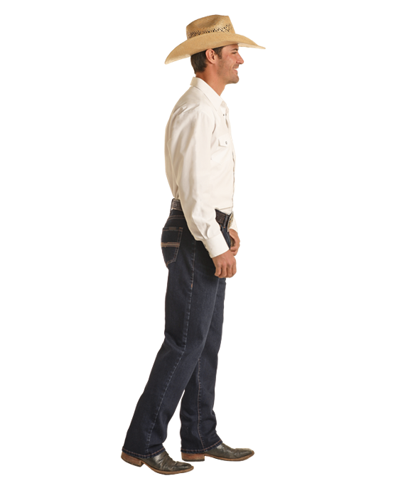 Men's Rock & Roll Cowboy Vintage '46 Stackable Bootcut Jean