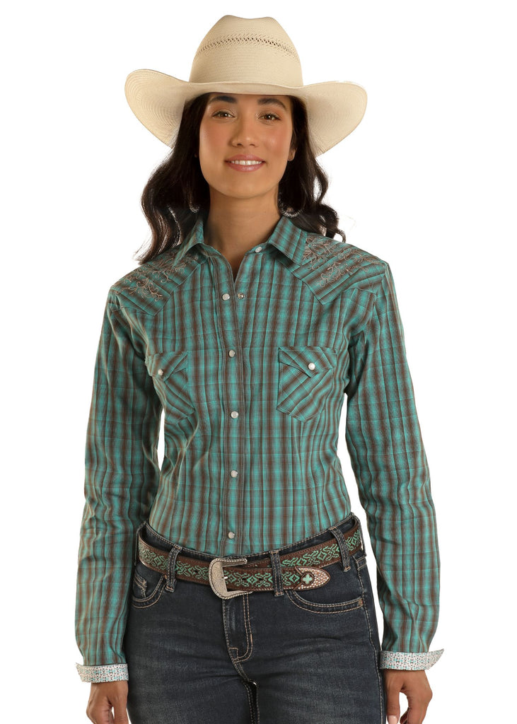 Women's Rough Stock Snap Front Shirt #RWN2S03160