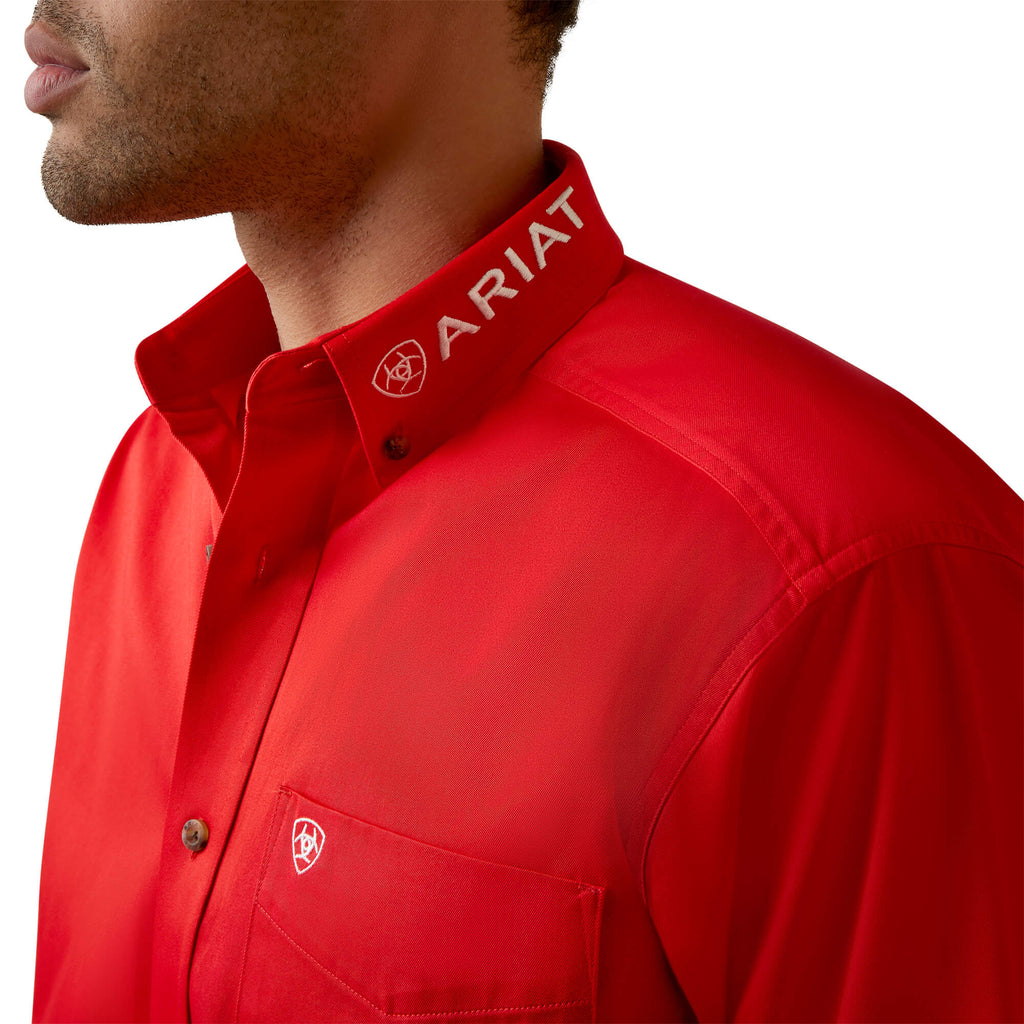 Men's Ariat Team Logo Twill Classic Fit Button Down Shirt #10044942X
