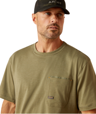 Men's Ariat Rebar Workman American Scream T-Shirt #10050812