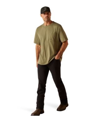 Men's Ariat Rebar Workman American Scream T-Shirt #10050812X