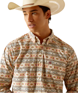 Men's Ariat Timothy Classic Fit Button Down Shirt #10048370