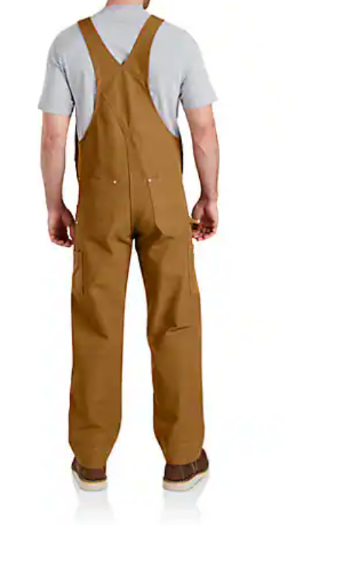 Men's Carhartt Relaxed Fit Duck Bib Overall #102776-211 | High