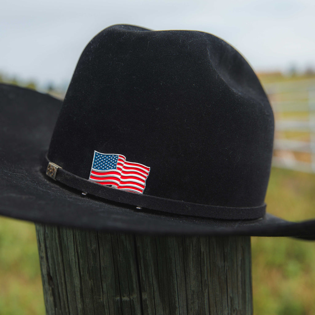 Montana Silversmiths Hat Flag #HB103