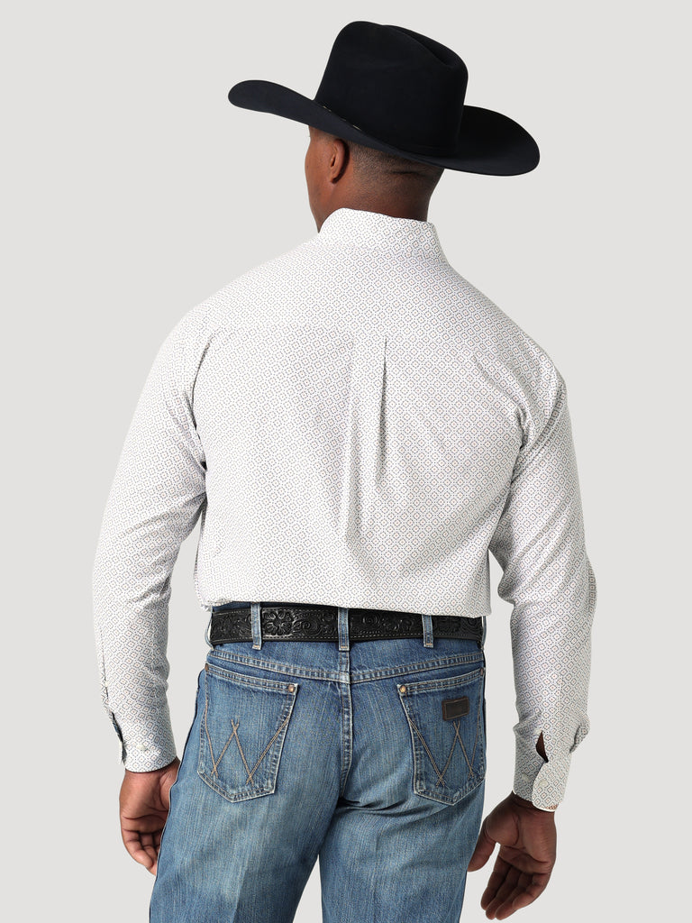 Men's Wrangler George Strait Button Down Shirt #112317185X