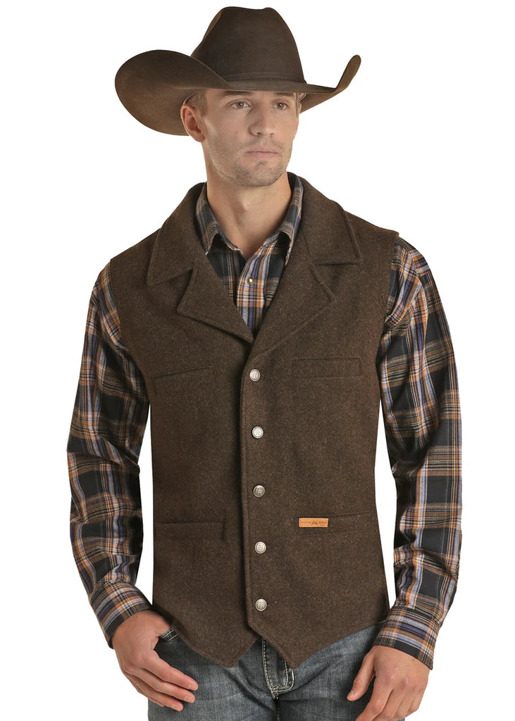 Men’s Powder River Wool Vest #98X1176