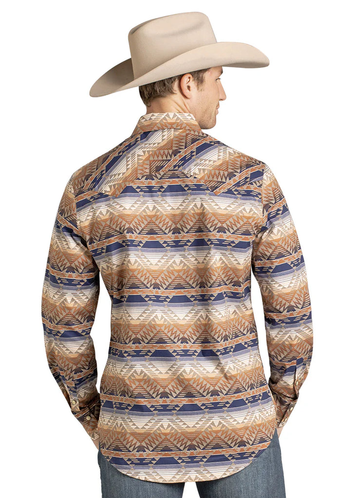 Men's Rock & Roll Cowboy Snap Front Shirt #BMN2S07140