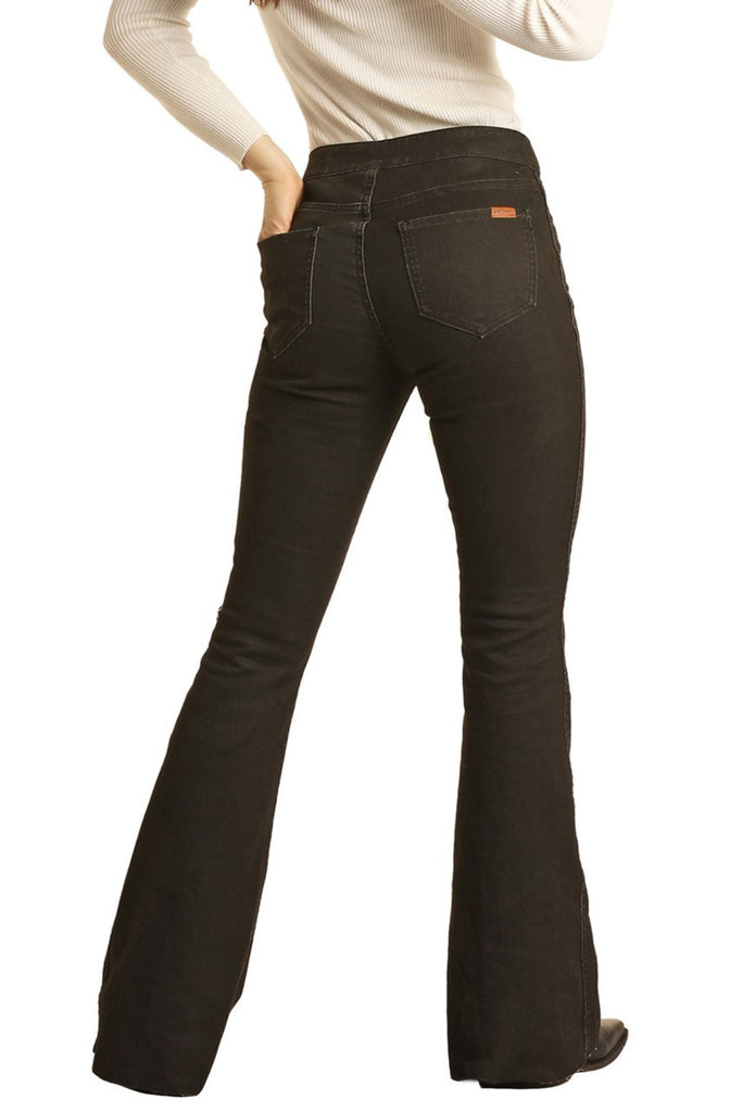 Women's Rock & Roll Reversible Flare Jean #BW6PD02928