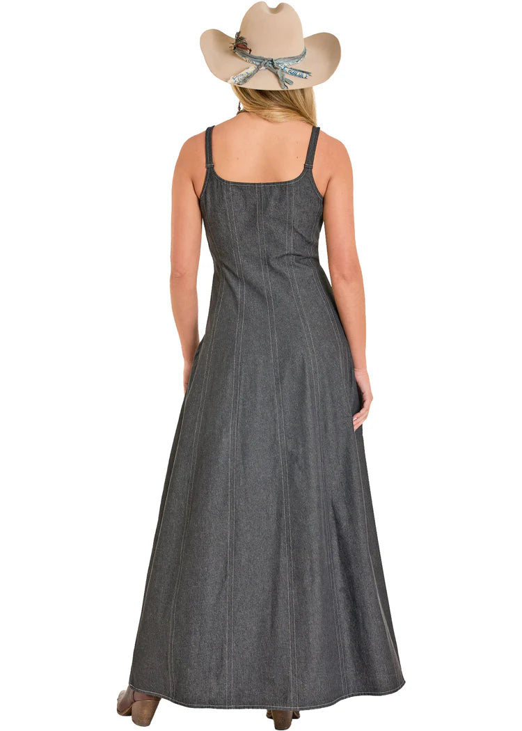 green emerald velvet dress Women's Rock & Roll Cowgirl Dress #BWD2R07028 main image 0