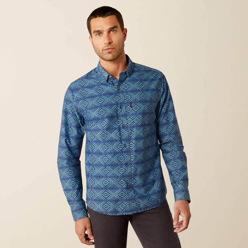 Men's Ariat McKay Modern Fit Button Down Shirt #10054852