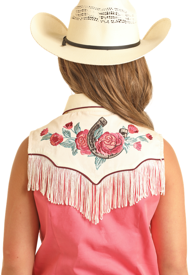 Girl's Rock & Roll Cowgirl Snap Front Shirt #BGN0S03872