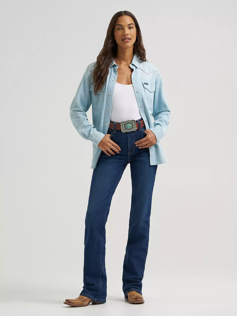 Women's Wrangler High Rise Rodeo Bootcut Riding Jean #112367606 | High ...