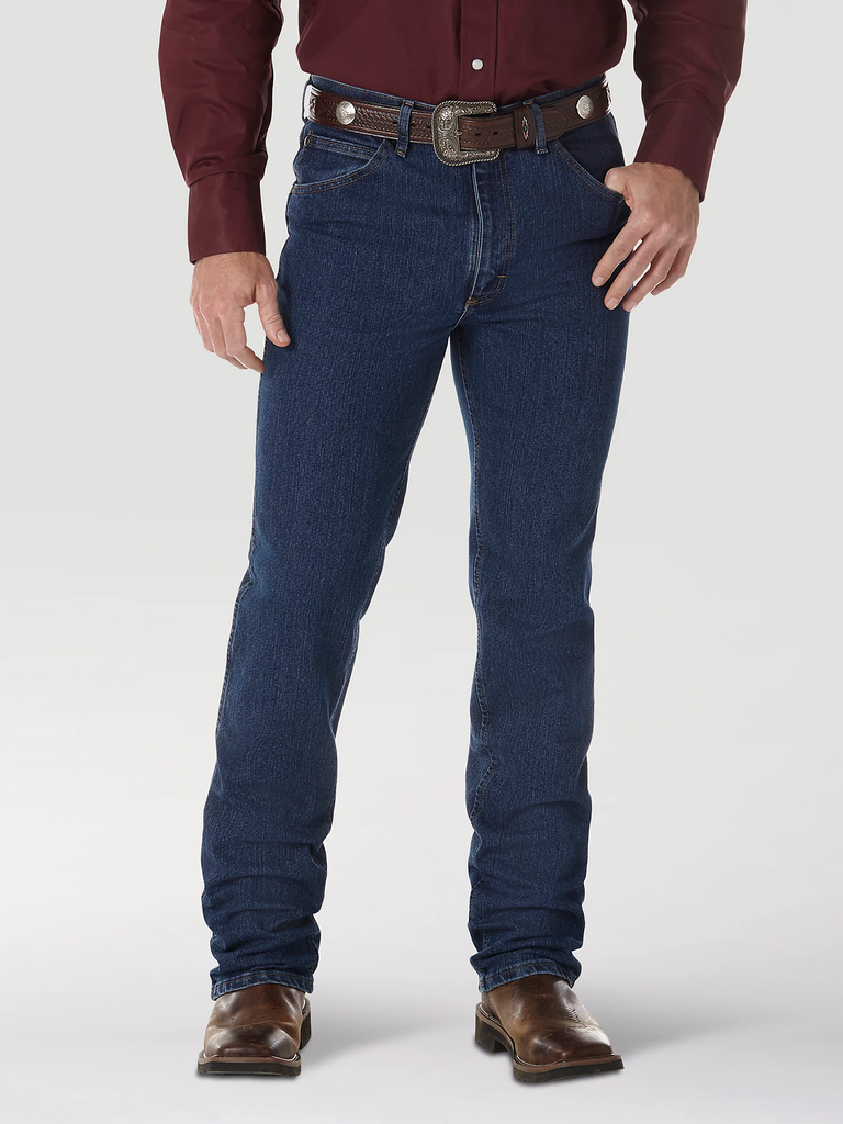 Men's Wrangler Premium Performance Advanced Comfort Cowboy Cut Slim Fit Jean #36MACMS
