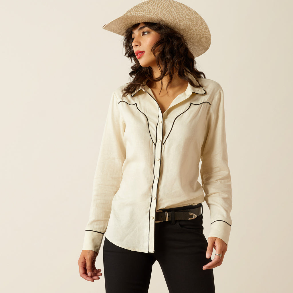 Women's Ariat Bluebell Snap Front Shirt #10054775