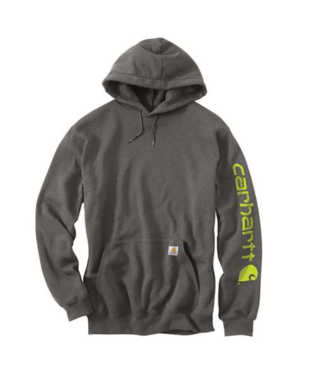 Men's Carhartt Loose Fit Midweight Logo Sleeve Hoodie #K288