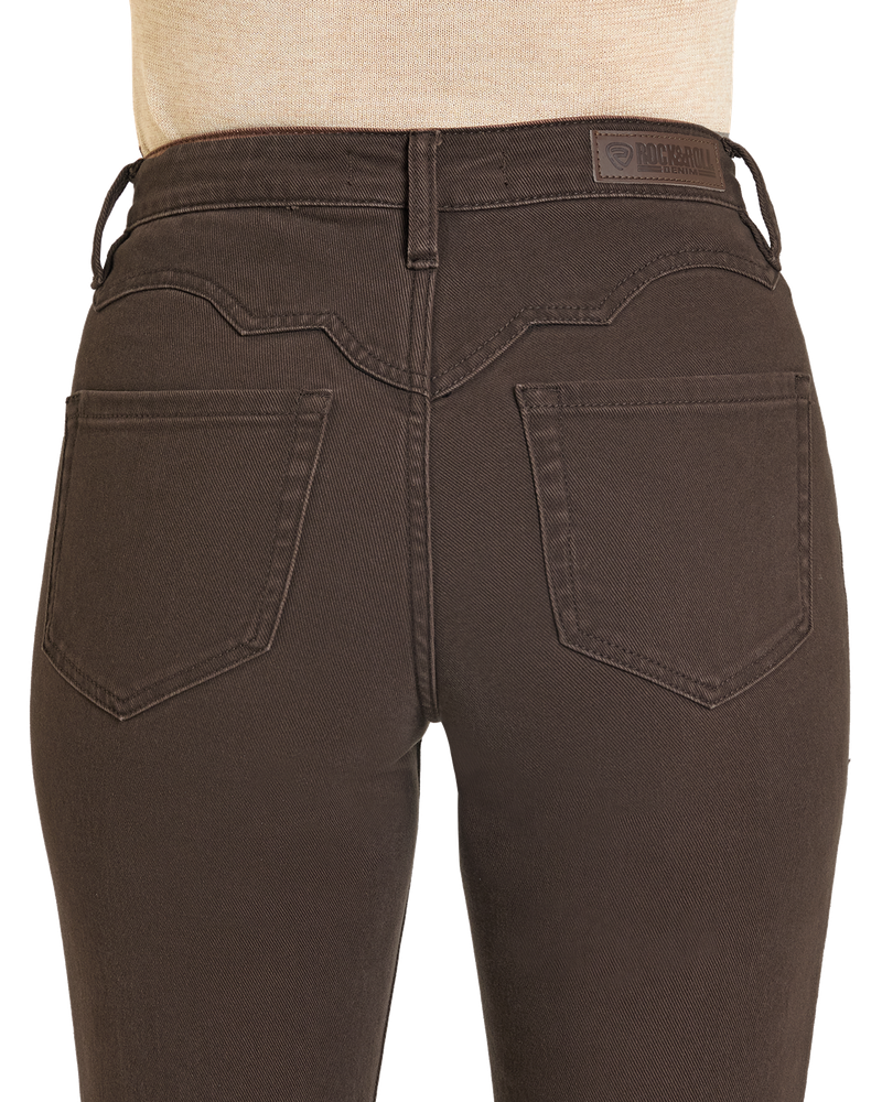 Women's Rock & Roll Cowgirl Modest Bootcut Jean #BW1HD07196