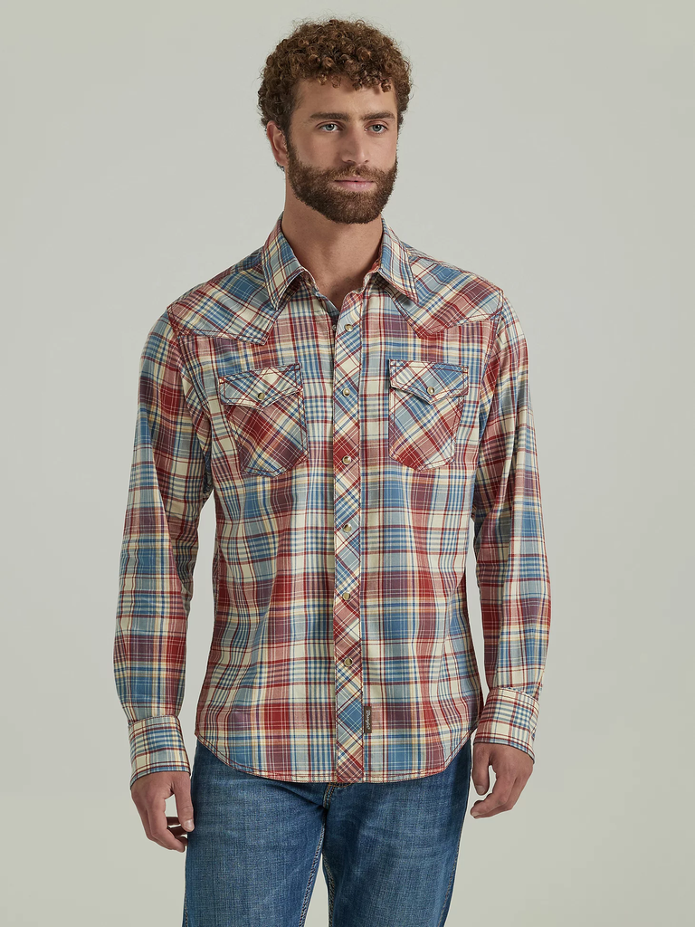 Men's Wrangler Retro Premium Snap Front Shirt #112346601