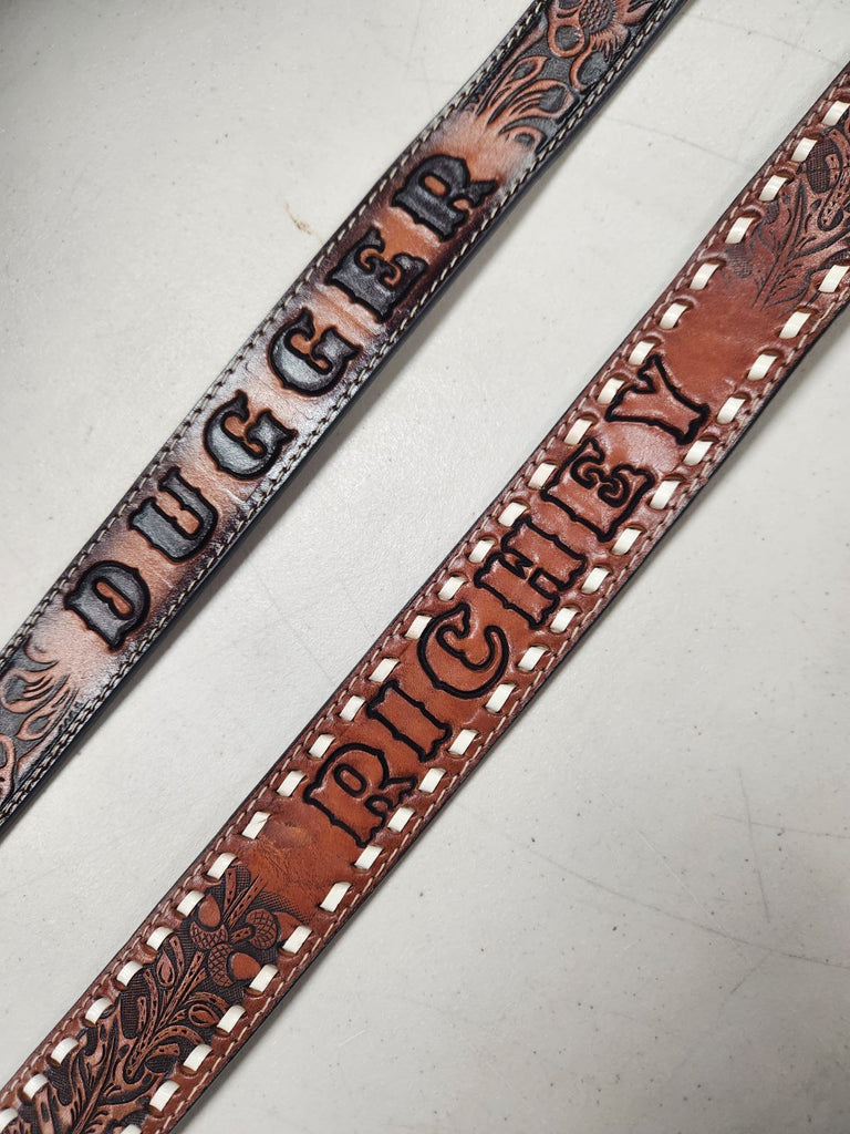 Men's 3D Western Belt #D3870N