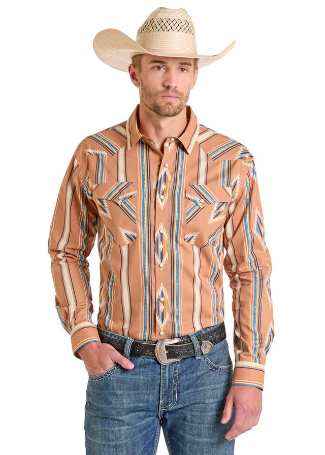 Men's Panhandle Slim Snap Front Shirt #PMN2S06578