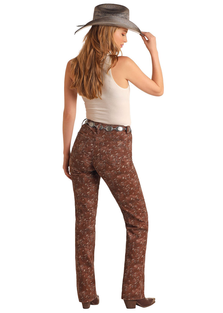 Women's Rock & Roll Cowgirl Bootcut Jean #BW1PD06014