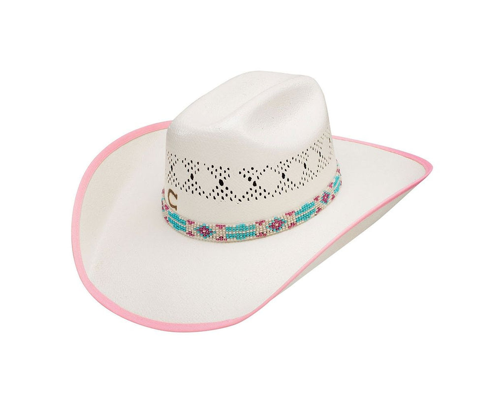 Youth's Charlie 1 Horse Gracie Jr. Straw Hat #CSGRJR-304081