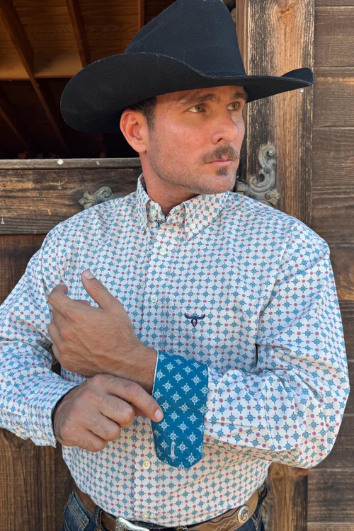 Men's Drover Cowboy Threads Button Down Shirt #D177 | High Country ...