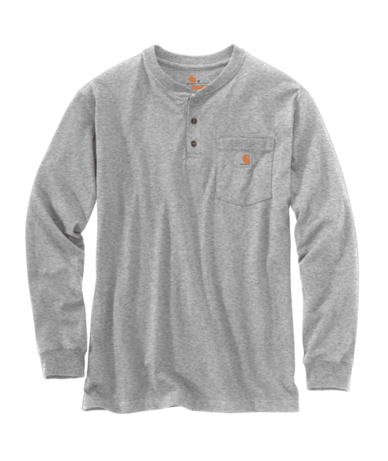 Men's Carhartt Loose Fit Heavyweight Henley T-Shirt #K128X