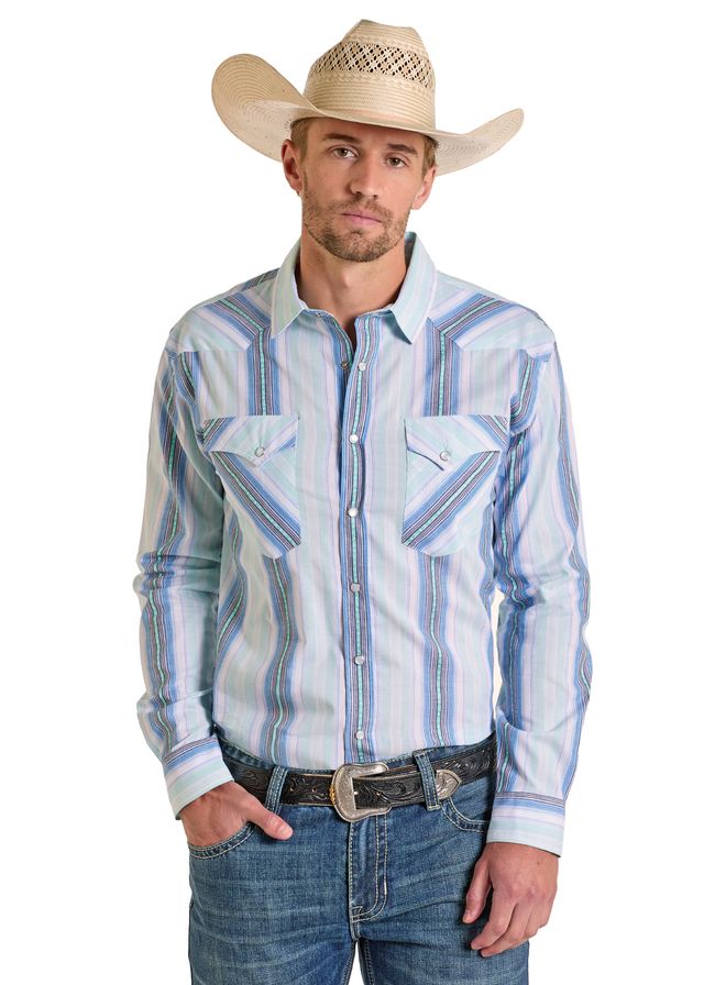Men's Panhandle Slim Snap Front Shirt #PMN2S06568