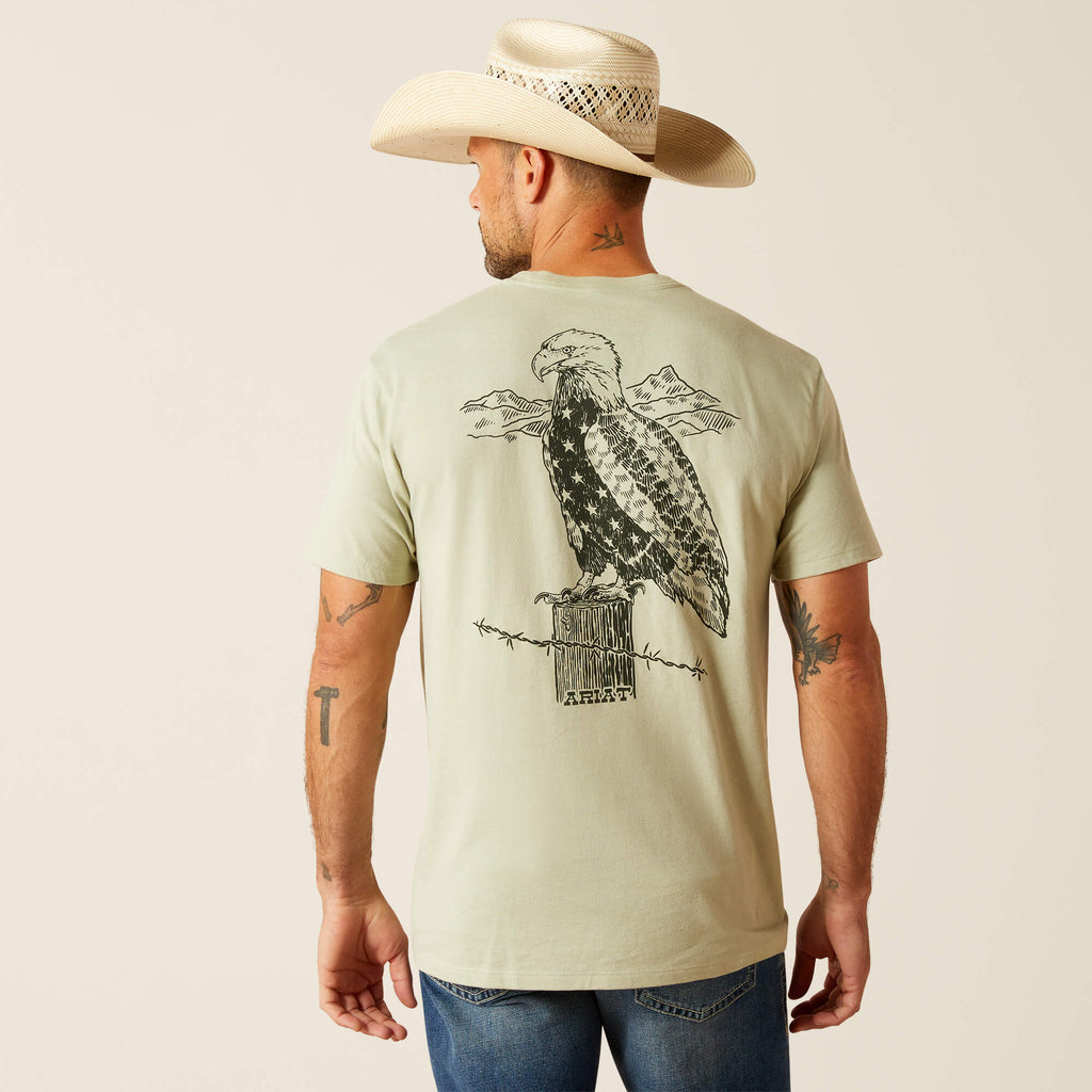 Men's Ariat Eagle Flag T-Shirt #10051748