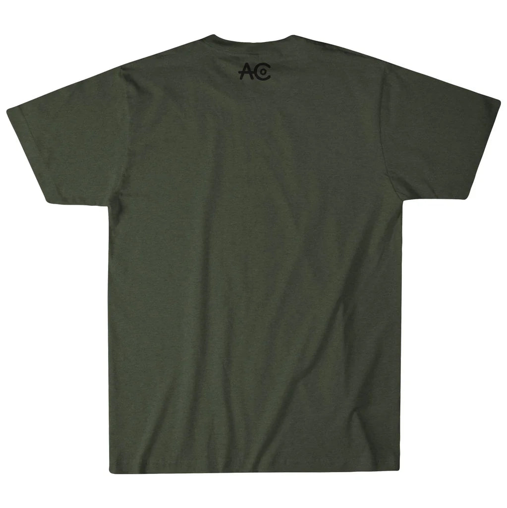Men's American Cattle Co. Longhorn Silhouette T-Shirt #LHS1100MGF
