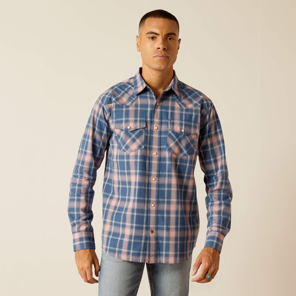 Men's Ariat Hershy Retro Fit Snap Front Shirt #10048571