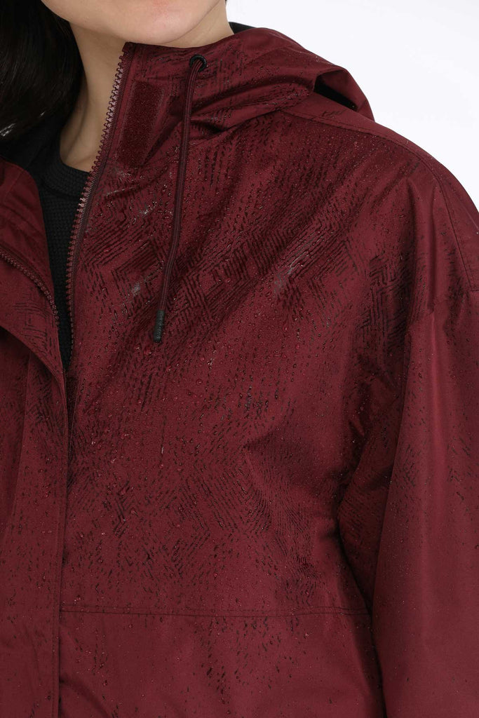 Women's Cinch Hydrographic Rain Jacket #MAJ9914001