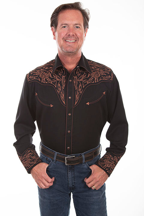 Men's Scully Snap Front Shirt #P-884