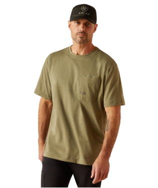 Men's Ariat Rebar Workman American Scream T-Shirt #10050812