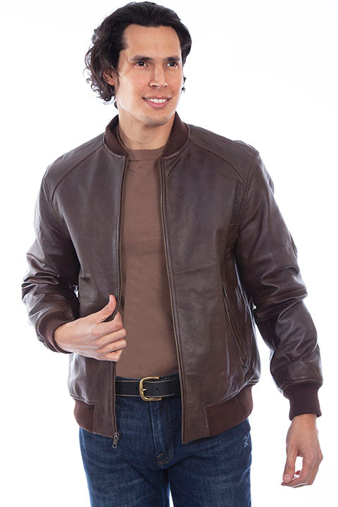 Men's Scully Leather Jacket #1088-259