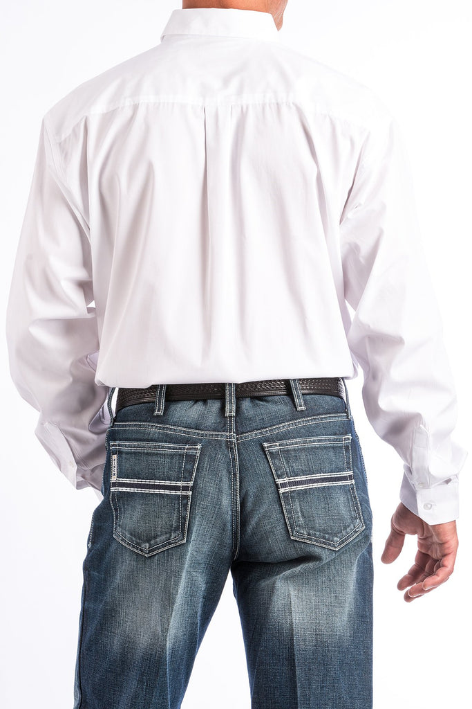 Men's Cinch Button Down Shirt #MT10320020WHT