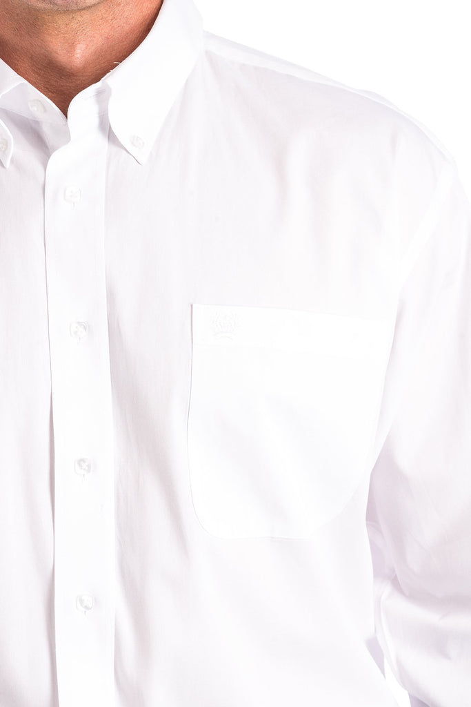 Men's Cinch Button Down Shirt #MT10320020WHT