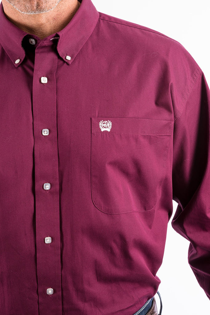 Men's Cinch Button Down Shirt #MTW1104239BUR