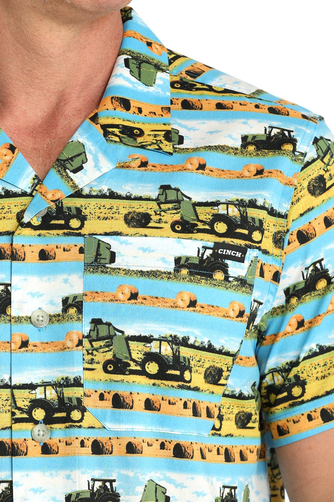 Men's Cinch Button Down Shirt #MTW1401050