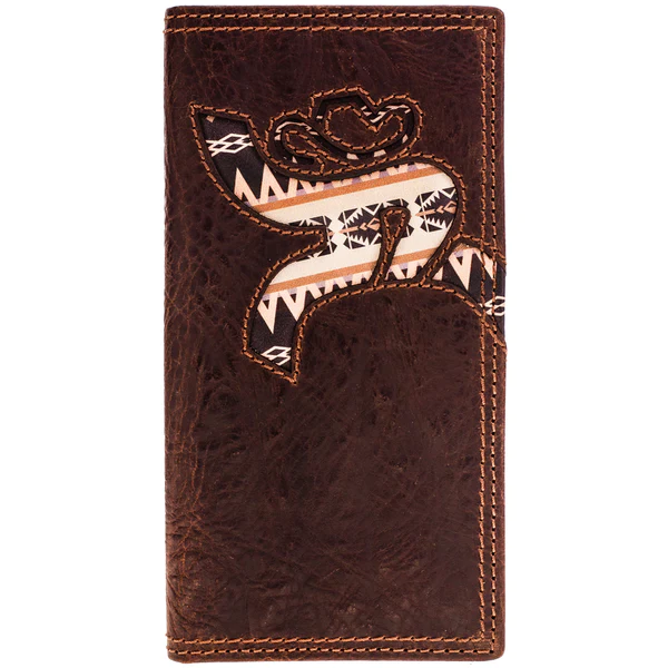 Men's Hooey Trap Rodeo Wallet #RW011-BRAZ