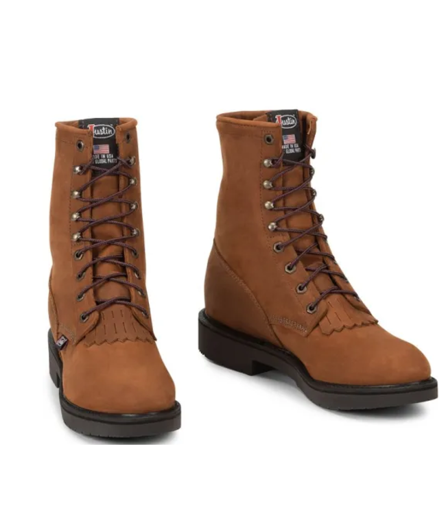 Men's Justin Lace Up Work Boot #OW760